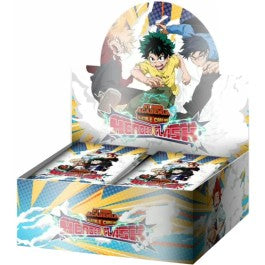 UniVersus CCG: My Hero Academia - Heroes Clash 1st Edition Booster Display
