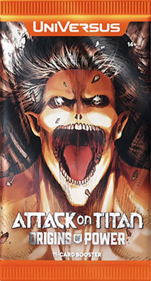 UniVersus CCG: Attack on Titan - Origins of Power Booster Pack