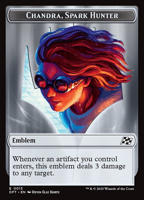 Chandra, Spark Hunter Emblem // Vehicle