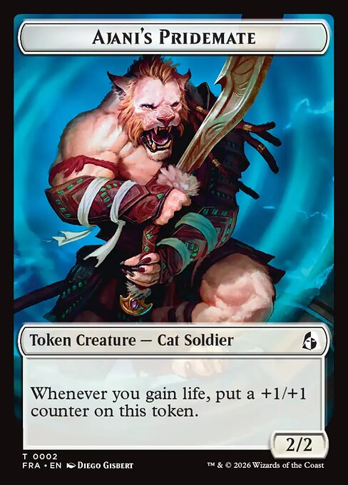 Ajani's Pridemate // Mowu