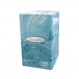 Satin Tower Deck Box - Blue