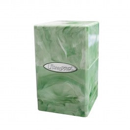 Satin Tower Deck Box - Green