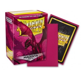 Dragon Shield 100 Standard Card Sleeves - Matte - Magenta