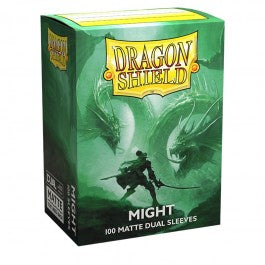 Dragon Shield Sleeves: Standard Matte Dual - Might - 100CT