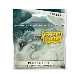 Dragon Shield Sleeves: Perfect Fit Standard Sideload - Clear 100 CT