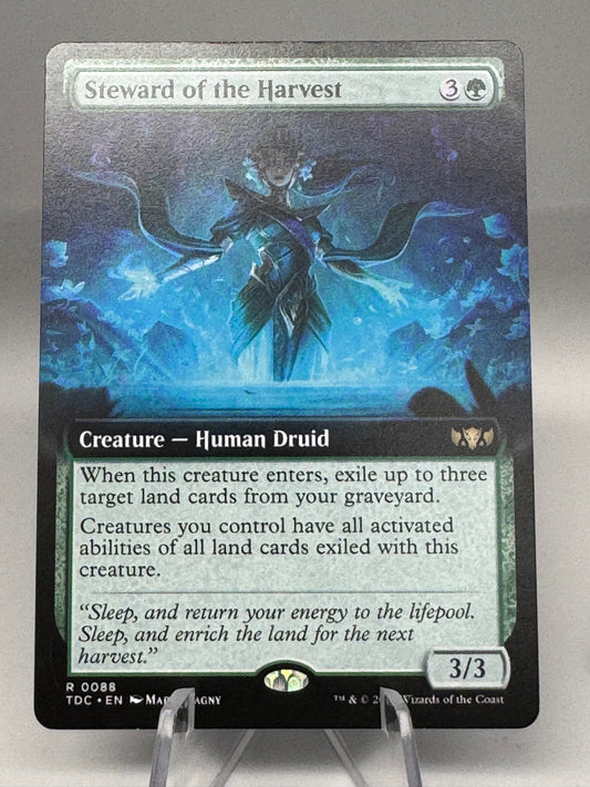 SCRY-2025-0001 | Magic: The Gathering | Steward of the Harvest | Grade 8.5