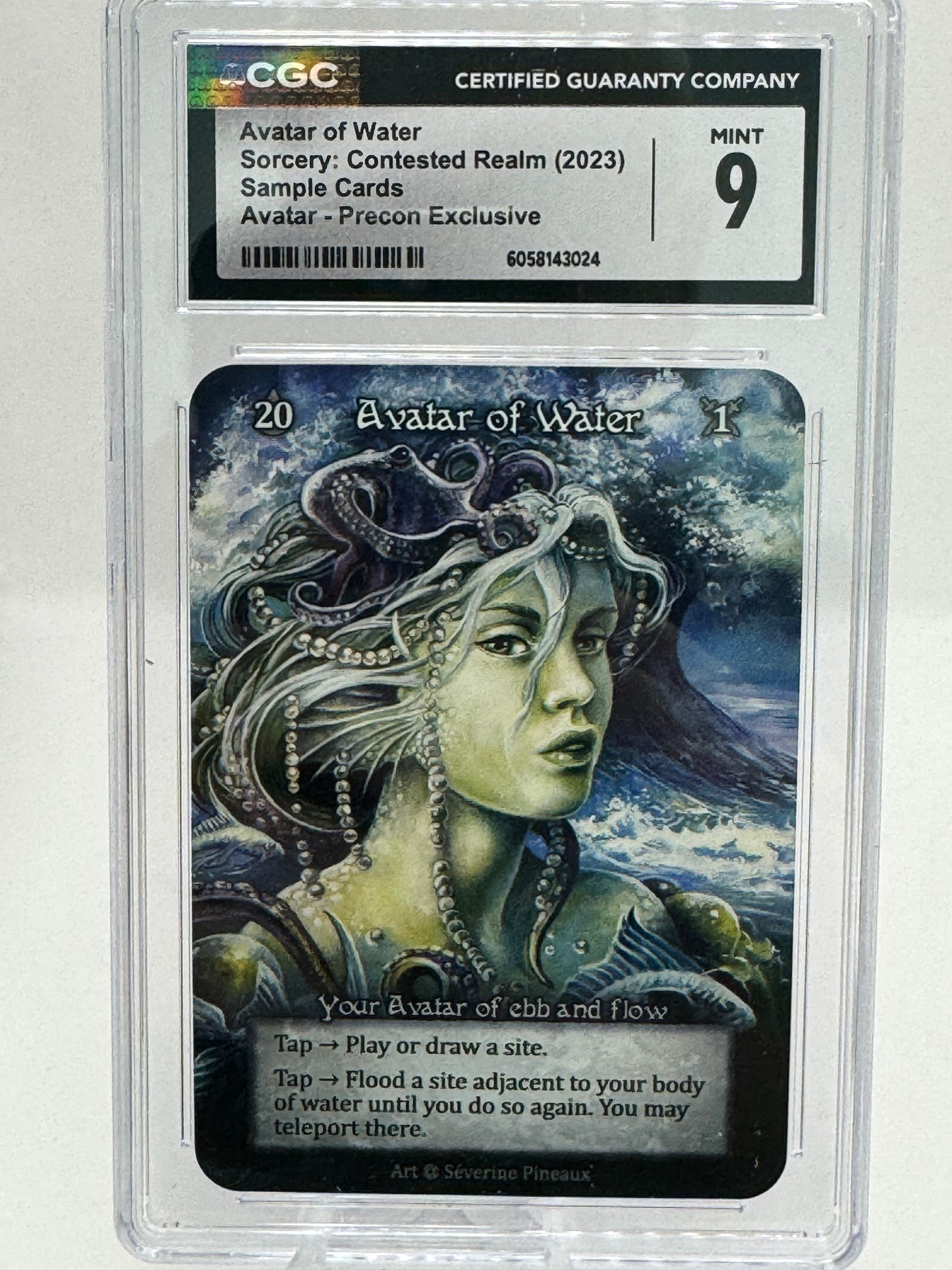 Avatar of Water - Alpha - Nonfoil - CGC - 9