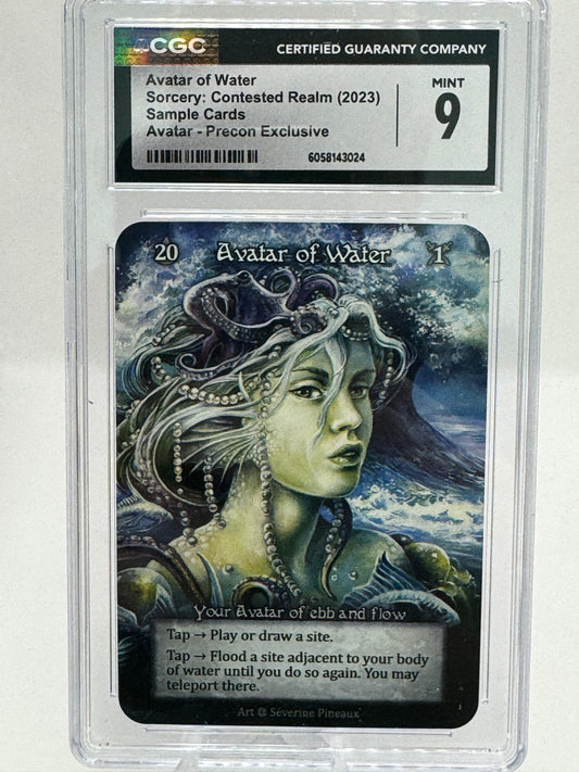 Avatar of Water - Alpha - Nonfoil - CGC - 9
