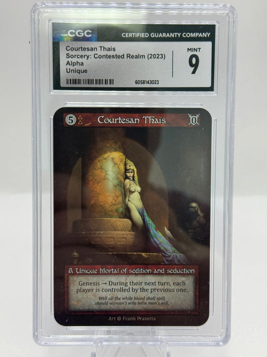 Courtesan Thais - Alpha - CGC Grade 9 - Mint