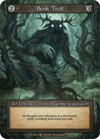 Bosk Troll (Foil)