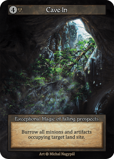 Cave-In (Foil)