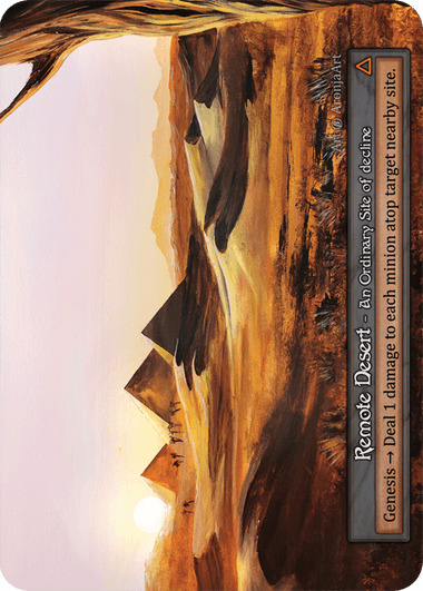 Remote Desert (Foil)