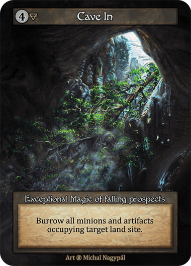 Cave-In (Foil)