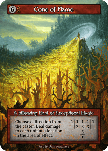 Cone of Flame (Foil)