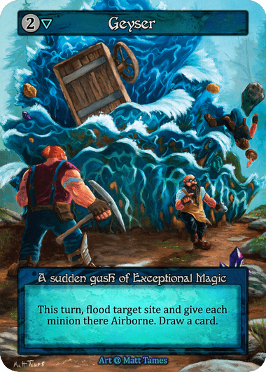 Geyser (Foil)
