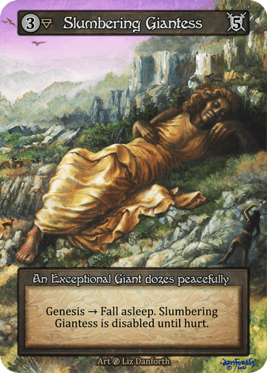 Slumbering Giantess (Foil)