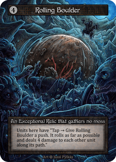 Rolling Boulder (Foil)