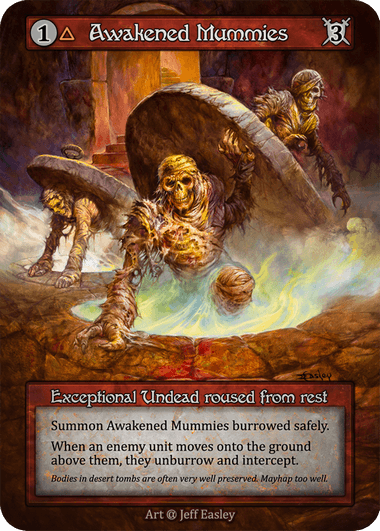 Awakened Mummies (Foil)