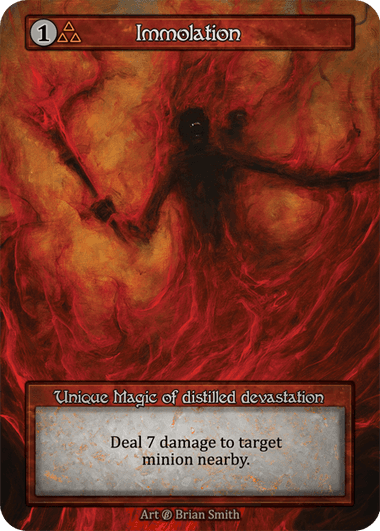 Immolation (Foil)
