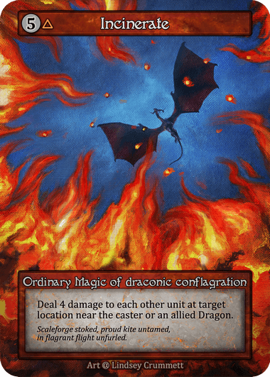 Incinerate (Preconstructed Deck)