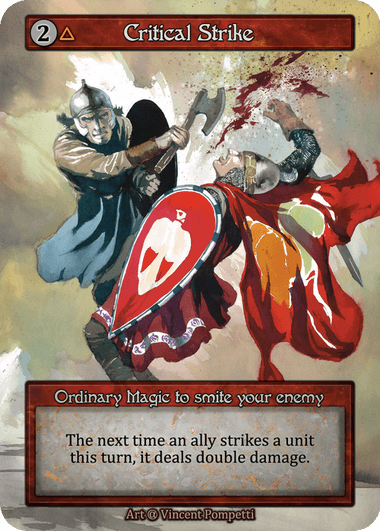 Critical Strike (Box Topper)