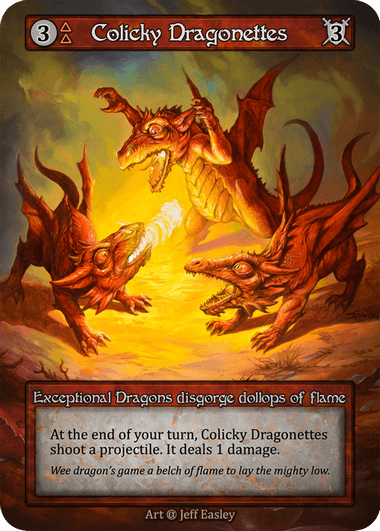 Colicky Dragonettes (Foil)