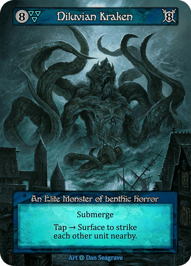 Diluvian Kraken (Foil)