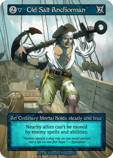 Old Salt Anchorman (Foil)
