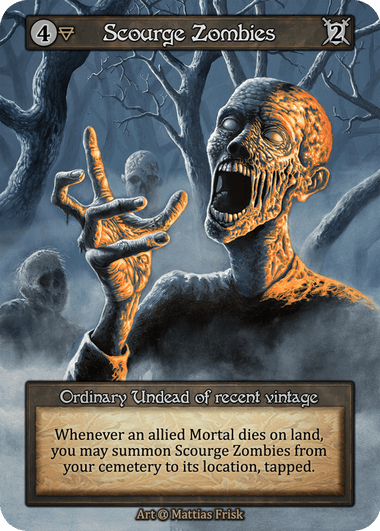 Scourge Zombies (Foil)