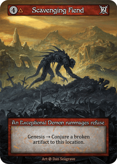 Scavenging Fiend (Foil)