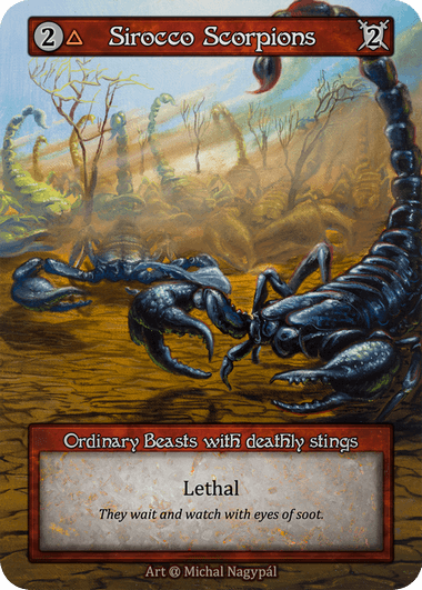 Sirocco Scorpions (Foil)