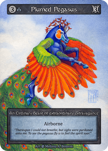 Plumed Pegasus (Foil)