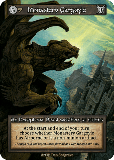 Monastery Gargoyle (Foil)