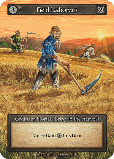 Field Laborers (Foil)