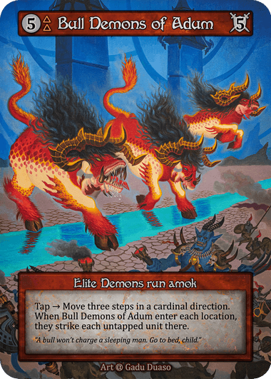 Bull Demons of Adum (Foil)