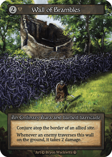 Wall of Brambles (Foil)