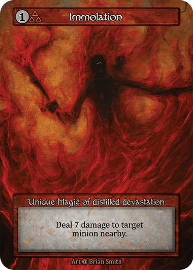 Immolation (Foil)