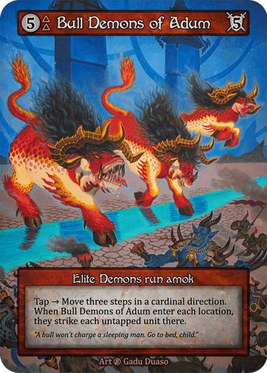 Bull Demons of Adum (Foil)