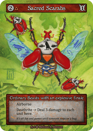 Sacred Scarabs (Preconstructed Deck)