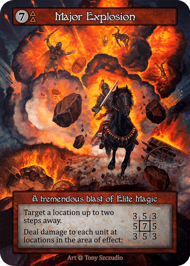 Major Explosion (Preconstructed Deck)