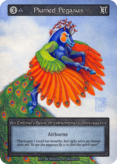 Plumed Pegasus (Foil)