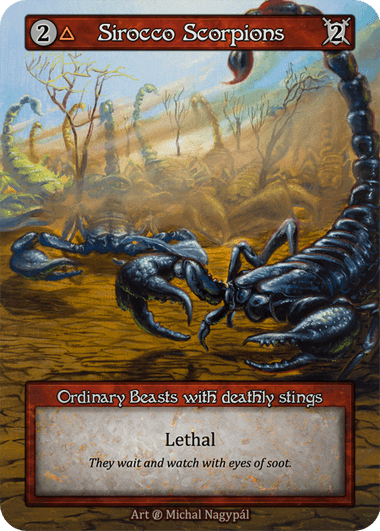 Sirocco Scorpions (Foil)