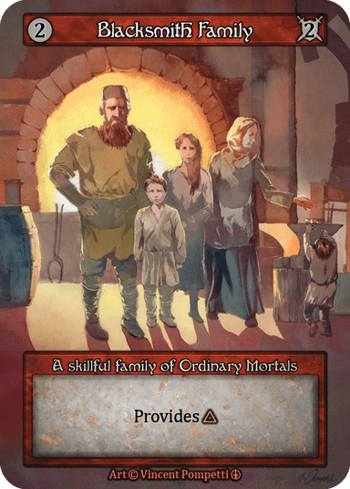 Blacksmith Family (Foil)