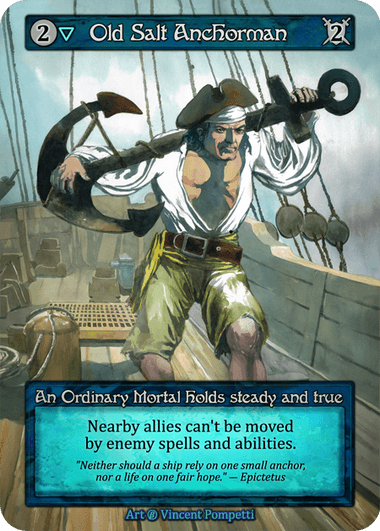 Old Salt Anchorman (Foil)