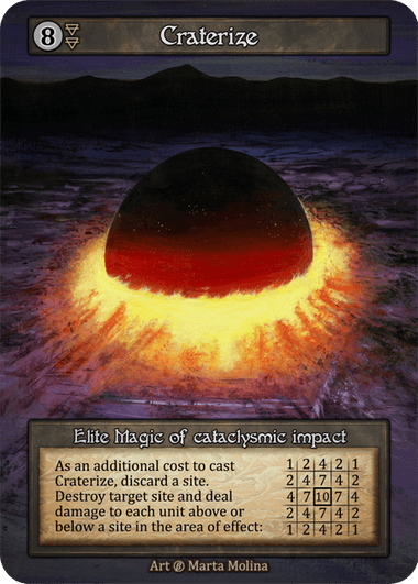 Craterize (Foil)