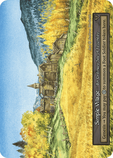 Simple Village (Preconstructed Deck)